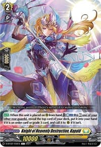 Knight of Heavenly Destruction, Kapald - D-BT02: A Brush with the Legends - Cardfight Vanguard card
