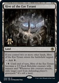 Hive of the Eye Tyrant - Prerelease Cards - Magic: The Gathering card