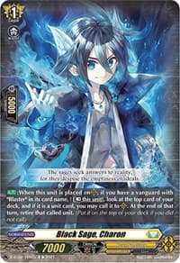 Black Sage, Charon - D-BT02: A Brush with the Legends - Cardfight Vanguard card