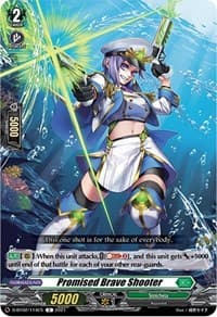 Promised Brave Shooter - D-BT02: A Brush with the Legends - Cardfight Vanguard card