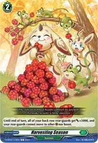 Harvesting Season - D-BT02: A Brush with the Legends - Cardfight Vanguard card