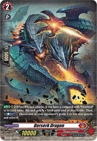 Berserk Dragon (Holo) - D-BT02: A Brush with the Legends - Cardfight Vanguard card