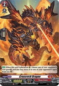 Crousrock Dragon (Holo) - D-BT02: A Brush with the Legends - Cardfight Vanguard card
