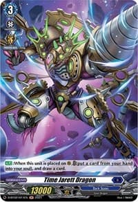 Time Jarett Dragon (Holo) - D-BT02: A Brush with the Legends - Cardfight Vanguard card