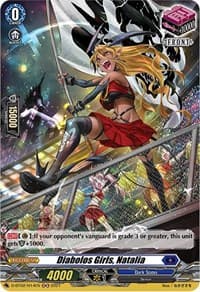 Diabolos Girls, Natalia (Holo) - D-BT02: A Brush with the Legends - Cardfight Vanguard card