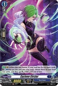 Cyclone Circler (Holo) - D-BT02: A Brush with the Legends - Cardfight Vanguard card
