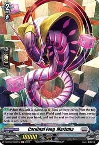 Cardinal Fang, Marizma (Holo) - D-BT02: A Brush with the Legends - Cardfight Vanguard card