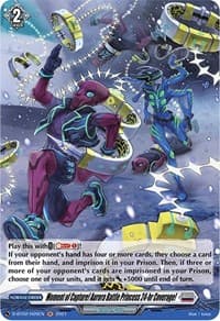 Moment of Capture! Aurora Battle Princess 24-hr Coverage! (Holo) - D-BT02: A Brush with the Legends - Cardfight Vanguard card