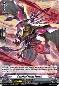 Cardinal Fang, Estrett (Holo) - D-BT02: A Brush with the Legends - Cardfight Vanguard card