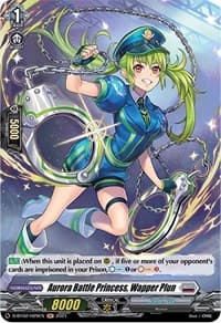 Aurora Battle Princess, Wapper Plun (Holo) - D-BT02: A Brush with the Legends - Cardfight Vanguard card