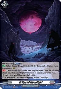 Eclipsed Moonlight (Holo) - D-BT02: A Brush with the Legends - Cardfight Vanguard card