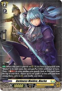 Darkness Maiden, Macha (Holo) - D-BT02: A Brush with the Legends - Cardfight Vanguard card