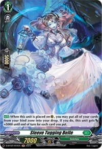 Sleeve Tugging Belle (Holo) - D-BT02: A Brush with the Legends - Cardfight Vanguard card