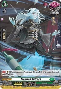 Frenzied Heiress (Holo) - D-BT02: A Brush with the Legends - Cardfight Vanguard card