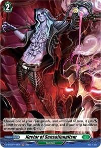 Nectar of Sensationalism (Holo) - D-BT02: A Brush with the Legends - Cardfight Vanguard card