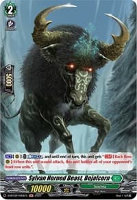 Sylvan Horned Beast, Bojalcorn (Holo) - D-BT02: A Brush with the Legends - Cardfight Vanguard card