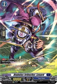 Diabolos Jetbacker, Lenard (SP) - D-BT02: A Brush with the Legends - Cardfight Vanguard card
