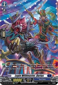 Legio Wildmaster, Darius (SP) - D-BT02: A Brush with the Legends - Cardfight Vanguard card