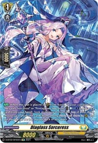Diaglass Sorceress (SP) - D-BT02: A Brush with the Legends - Cardfight Vanguard card