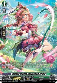 Maiden of Deep Impression, Urjula (SP) - D-BT02: A Brush with the Legends - Cardfight Vanguard card