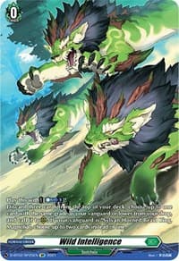 Wild Intelligence (SP) - D-BT02: A Brush with the Legends - Cardfight Vanguard card