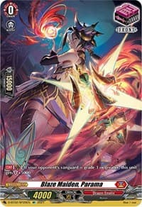 Blaze Maiden, Parama (SP) - D-BT02: A Brush with the Legends - Cardfight Vanguard card