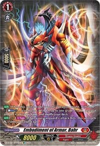 Embodiment of Armor, Bahr (SP) - D-BT02: A Brush with the Legends - Cardfight Vanguard card