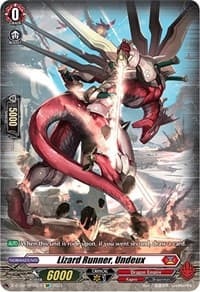Lizard Runner, Undeux (SP) - D-BT02: A Brush with the Legends - Cardfight Vanguard card