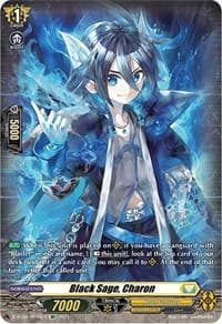 Black Sage, Charon (SP) - D-BT02: A Brush with the Legends - Cardfight Vanguard card