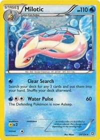Milotic - 28/124 (Cosmos Holo) - Blister Exclusives - Pokemon card