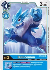 Bulucomon - Battle of Omni - Digimon Card Game card