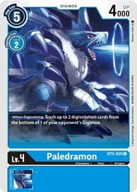 Paledramon - Battle of Omni - Digimon Card Game card