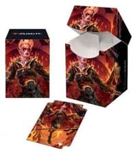 Adventures in the Forgotten Realms 100+ Deck Box Zariel, Archduke of Avernus (V4) for Magic: The Gathering - Ultra Pro Deck Boxes - Deck Boxes card