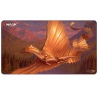 Adventures in the Forgotten Realms Playmat Adult Gold Dragon (V2) for Magic: The Gathering - Ultra Pro Playmats - Playmats card
