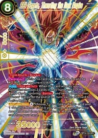 SS4 Gogeta, Thwarting the Dark Empire (SPR) - Cross Spirits - Dragon Ball Super: Masters card