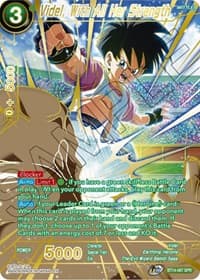 Videl, With All Her Strength (SPR) - Cross Spirits - Dragon Ball Super: Masters card