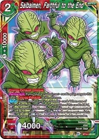 Saibaimen, Faithful to the End - Cross Spirits - Dragon Ball Super: Masters card