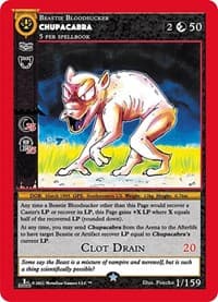 Chupacabra - Cryptid Nation: First Edition - MetaZoo card