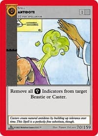 Antidote - Cryptid Nation: First Edition - MetaZoo card