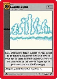 Balancing Beam - Cryptid Nation: First Edition - MetaZoo card