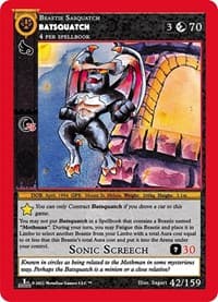 Batsquatch - Cryptid Nation: First Edition - MetaZoo card
