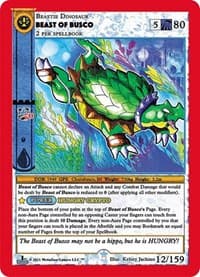 Beast Of Busco - Cryptid Nation: First Edition - MetaZoo card
