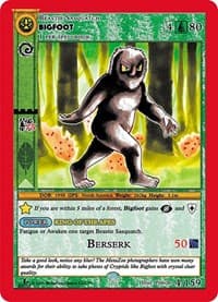 Bigfoot - Cryptid Nation: First Edition - MetaZoo card