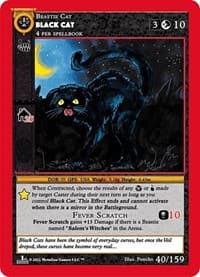 Black Cat - Cryptid Nation: First Edition - MetaZoo card