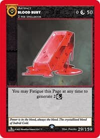 Blood Ruby - Cryptid Nation: First Edition - MetaZoo card