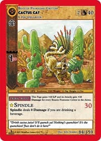 Cactus Cat - Cryptid Nation: First Edition - MetaZoo card