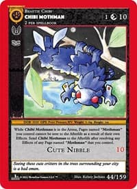 Chibi Mothman - Cryptid Nation: First Edition - MetaZoo card