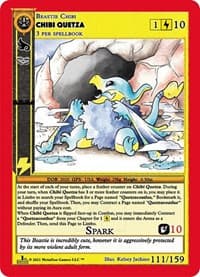 Chibi Quetza - Cryptid Nation: First Edition - MetaZoo card