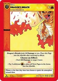 Dragon's Breath - Cryptid Nation: First Edition - MetaZoo card