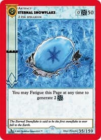 Eternal Snowflake - Cryptid Nation: First Edition - MetaZoo card